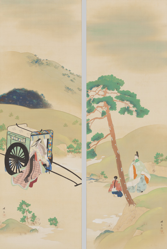 松岡映丘
住吉ものがたり